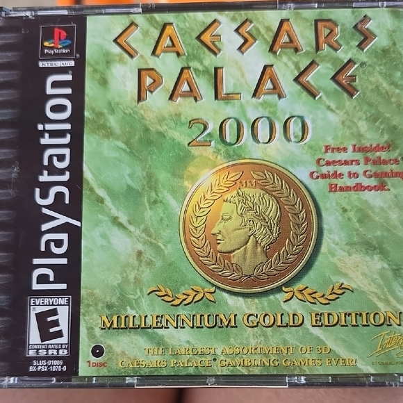 Sony Caesars Palace 2000 Millennium Gold Edition - Picture 1 of 2